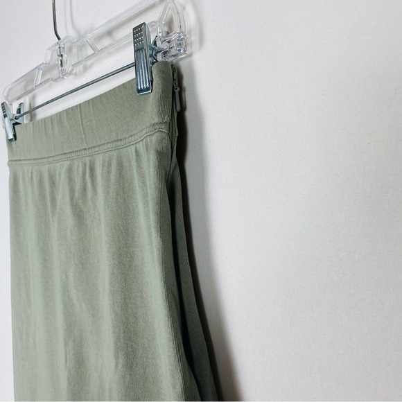 Nike Jersey Swoosh Logo Maxi Skirt Green Size Small - Picture 3 of 8